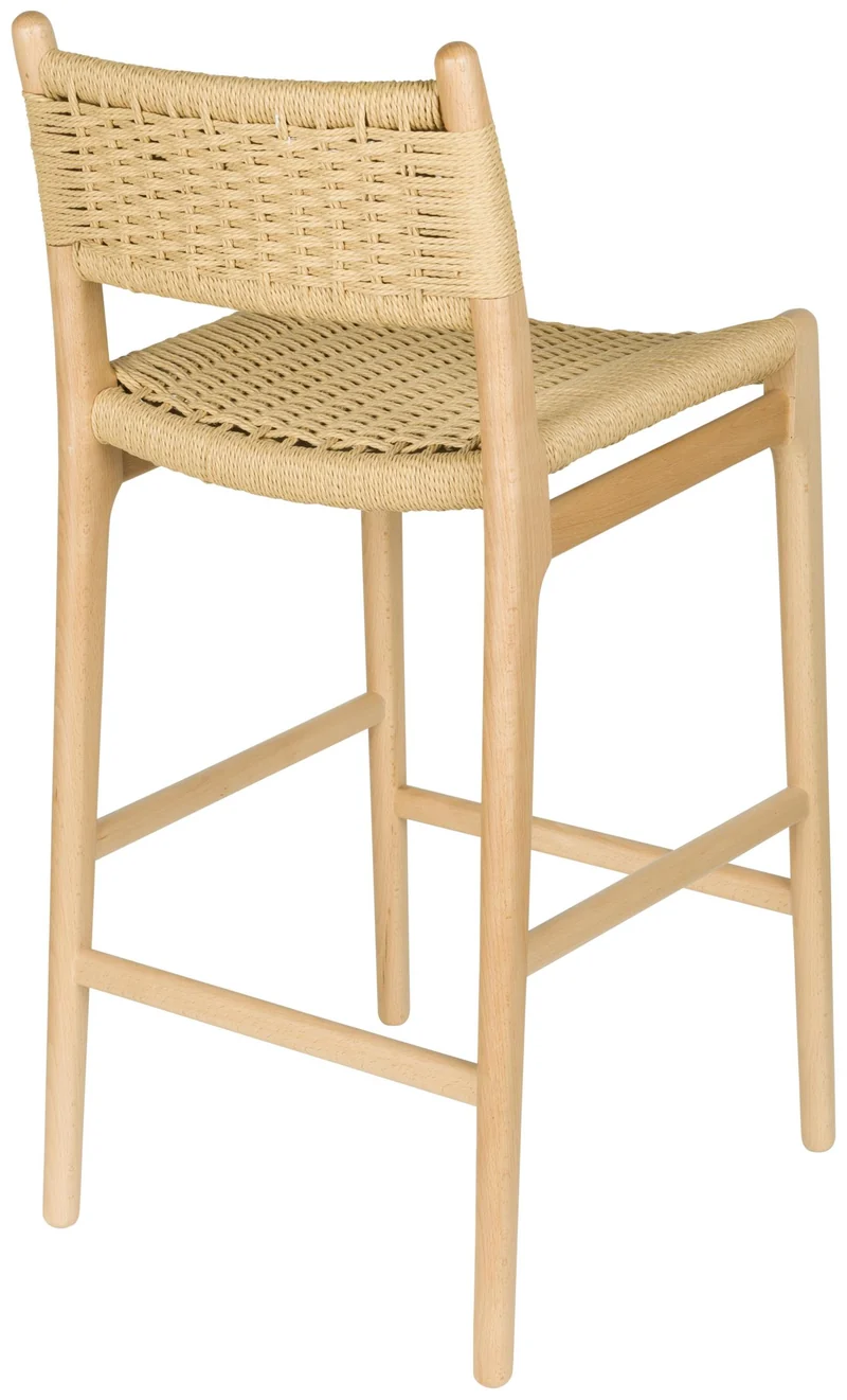 Barhocker Cecile Natural | Vintage-Design für Küche & Bar
