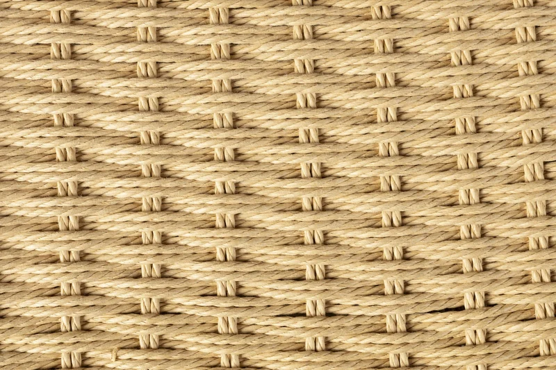 Dutchbone Stuhl Cecile Walnut: Holz & Geflecht im Retro-Look