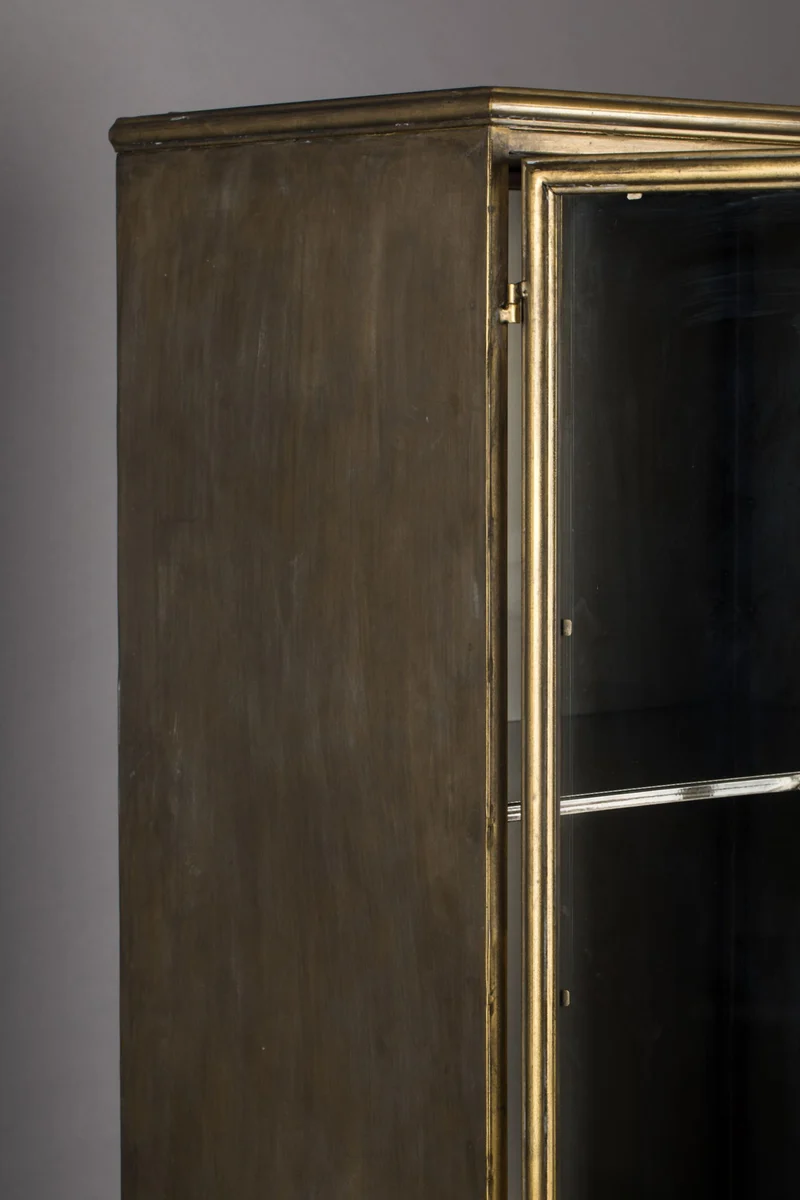 Vitrine Schrank GERTLUSH Vintage-Vitrine Metall, DutchBone