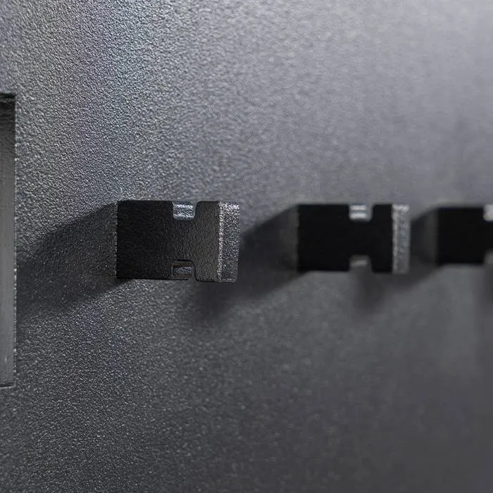 Garderobe TETROMINO Hakenleiste Stahl Skandinavisch von Spinder
