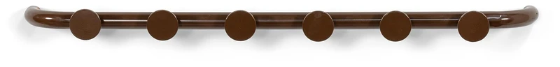 Hakenleiste RETRO 6 Retro-Wandgarderobe Stahl viele Farben von Spinder