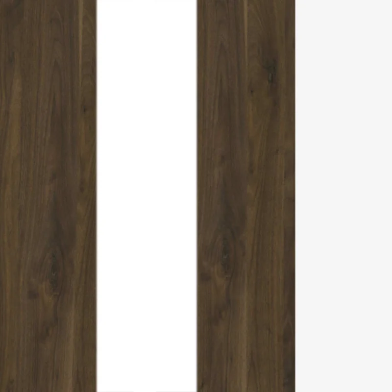 Highboard Vitrine RAIDON Optik: Weiß Walnuss Front Highgloss von Forte