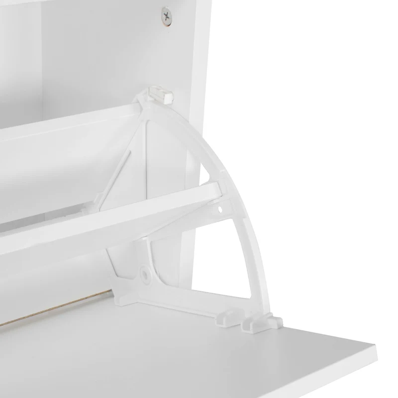 Garderobe Salerno Wandgarderobe Spiegel Schuhschrank Spanplatte Weiß