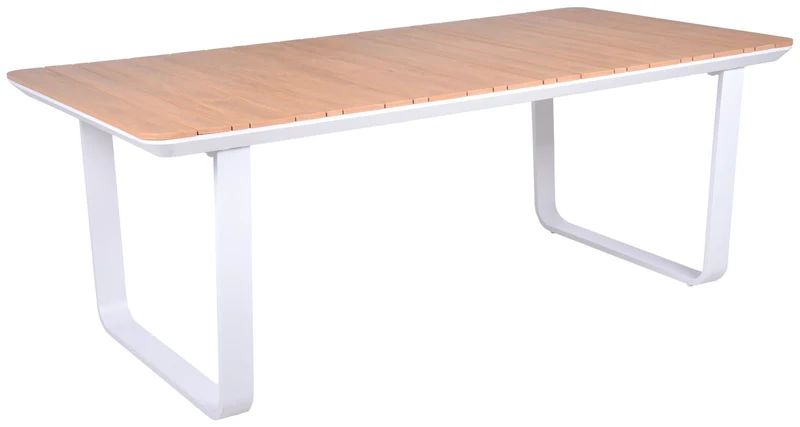Garten Sitzgruppe Tischgruppe VENICE 5-teilig Aluminium und Nonwood