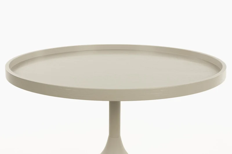 Zuiver Couchtisch Jason | Beige, rund & minimalistisch