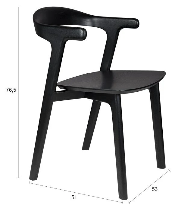 Zuiver Stuhl Northwood | Japanisches Design für dein Esszimmer