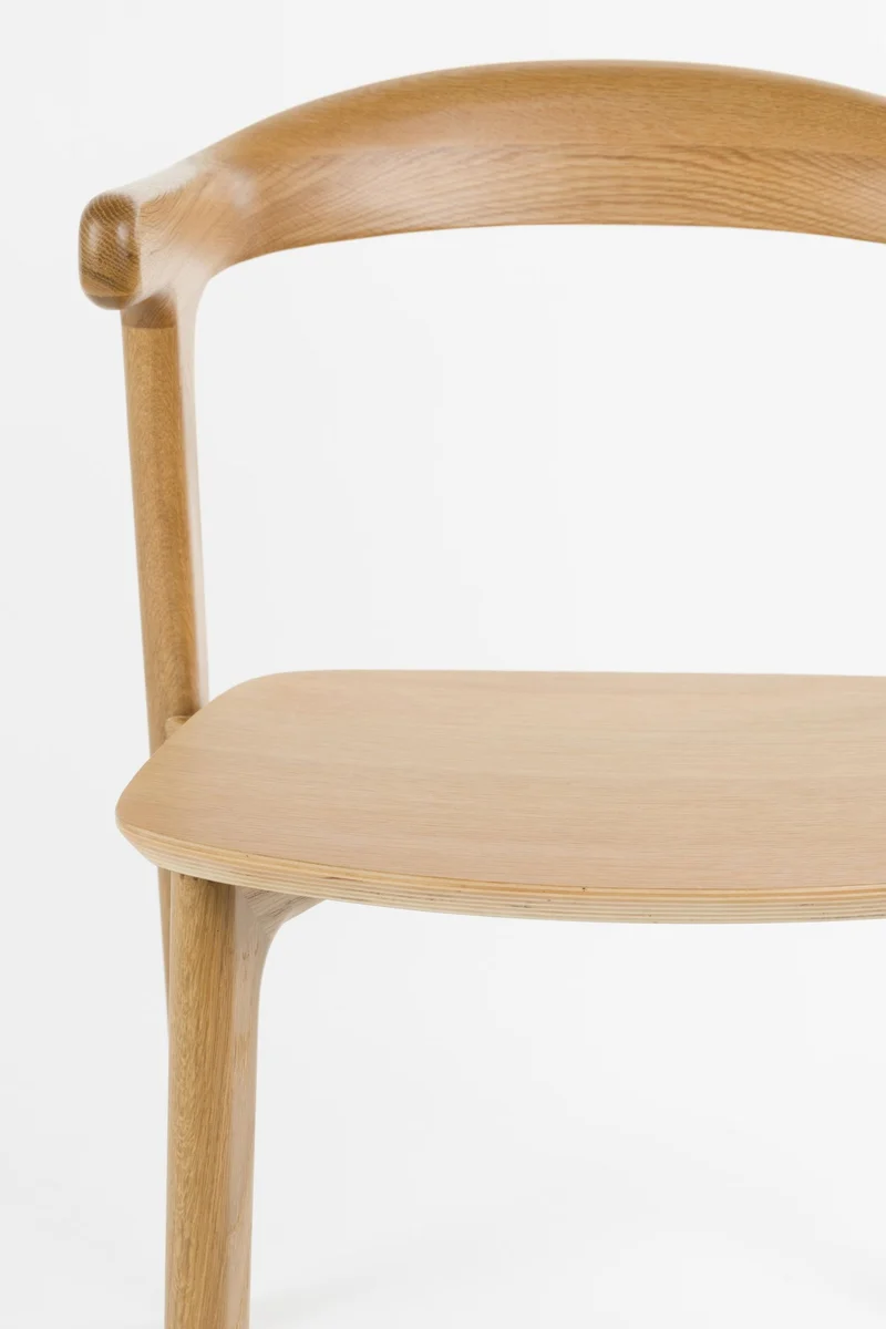 Esszimmerstuhl Northwood aus Eiche | Japanisches Design von Zuiver