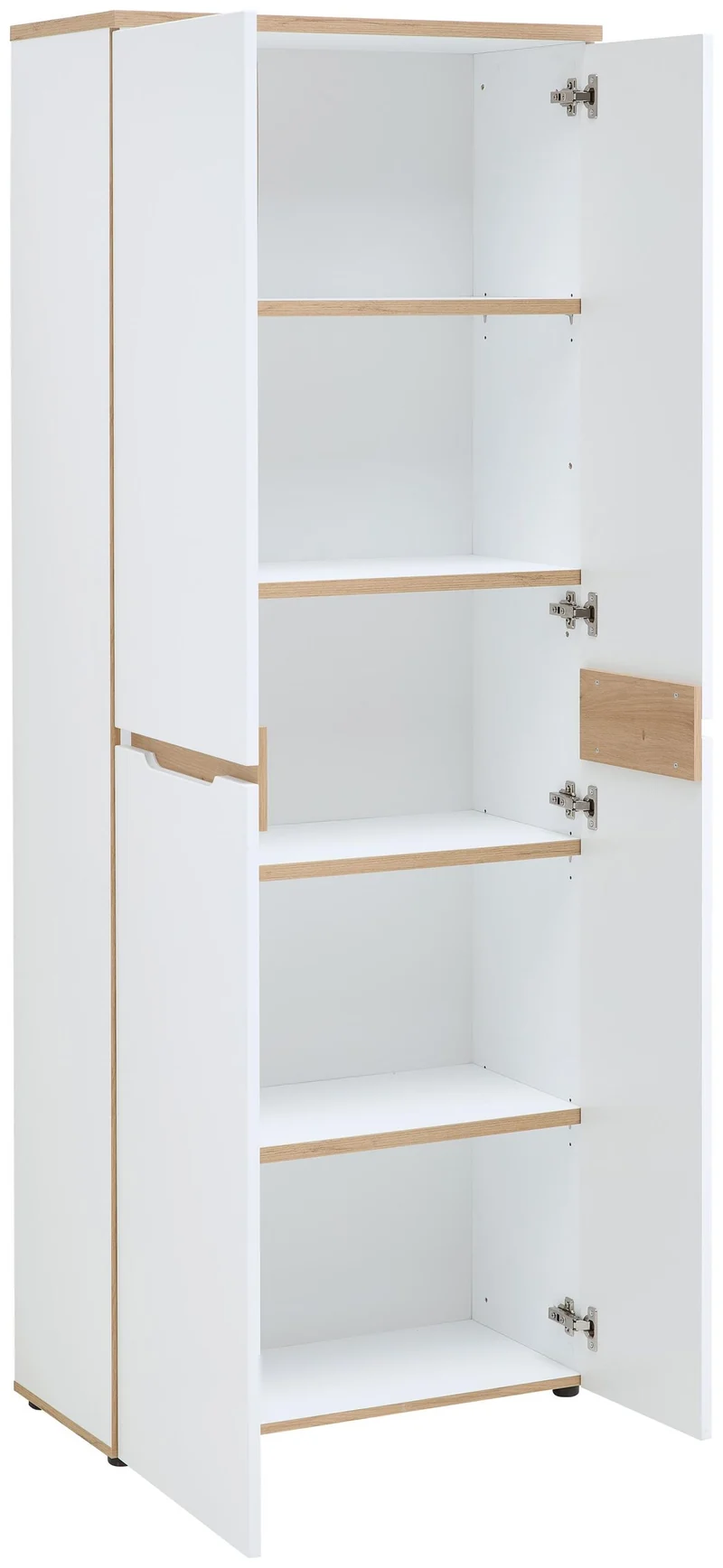 Büroschrank MEMPHIS 2-türig WH01 Front Weiß supermatt
