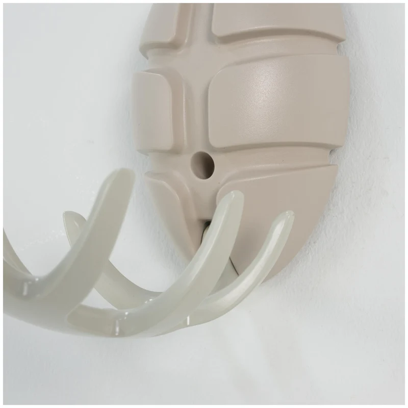 Spinder BUG Garderobe: Skandinavisches Design, ABS & Zamack, Silky Taupe