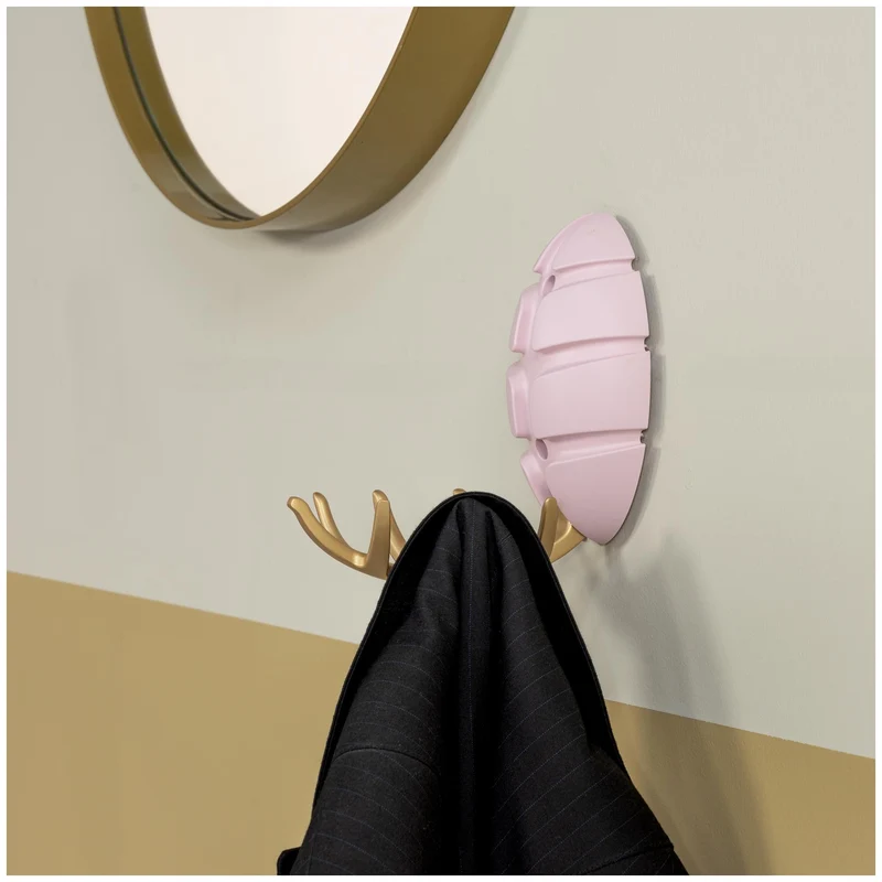 Spinder BUG Garderobe: Skandinavisches Design, ABS & Zamack, Silky Taupe