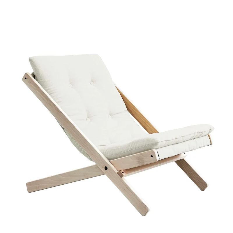 Design Klappsessel BOOGIE Buche massiv unbehandelt von Karup