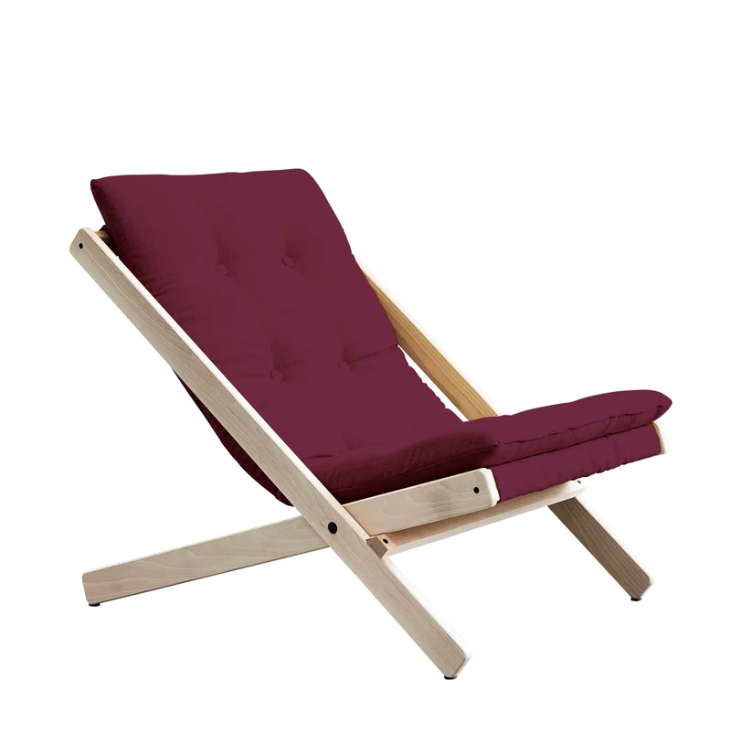 Design Klappsessel BOOGIE Buche massiv unbehandelt von Karup