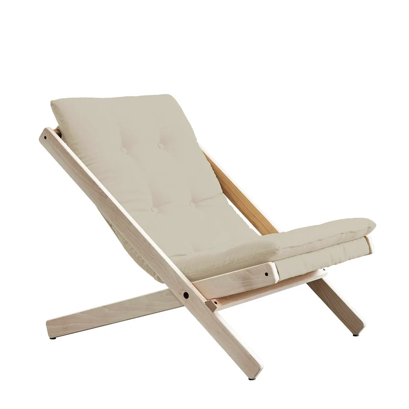 Design Klappsessel BOOGIE Buche massiv unbehandelt von Karup