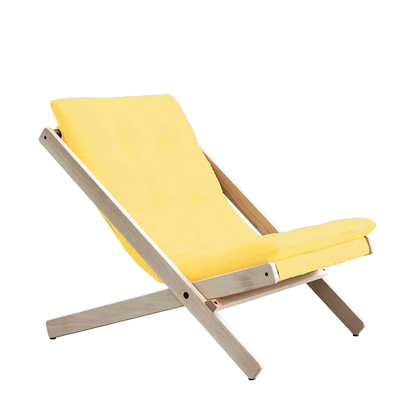 Design Klappsessel BOOGIE Buche massiv unbehandelt von Karup