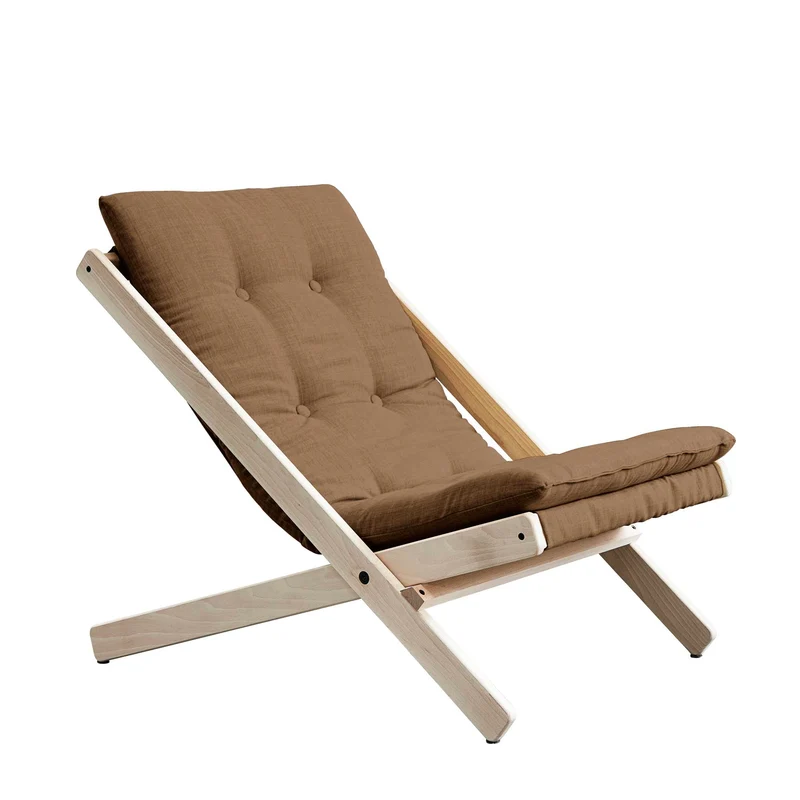 Design Klappsessel BOOGIE Buche massiv unbehandelt von Karup