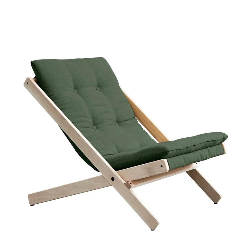 Design Klappsessel BOOGIE Buche massiv unbehandelt von Karup