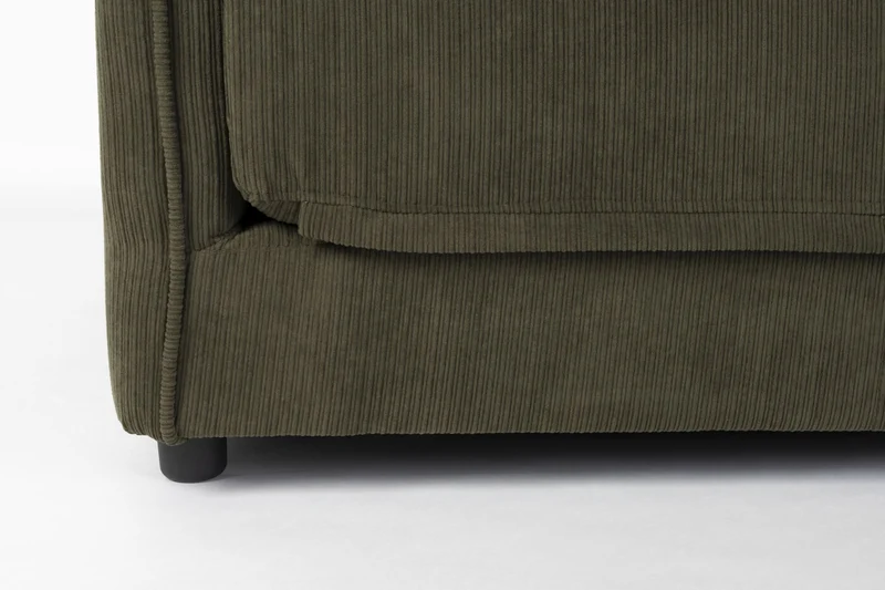 Schlafsofa Loveseat Sofabett JOPIE Cordstoff in verschiedenen Farben