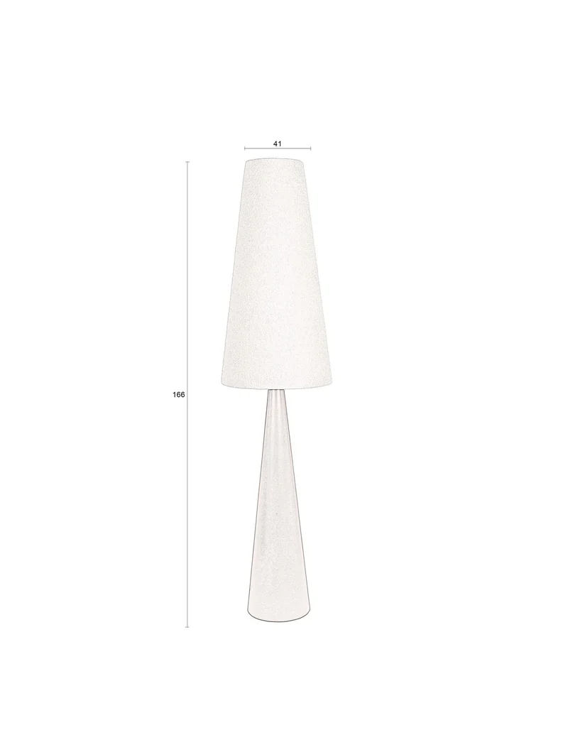 Stehlampe Miki Bouclé | Design Leuchte von Dutchbone