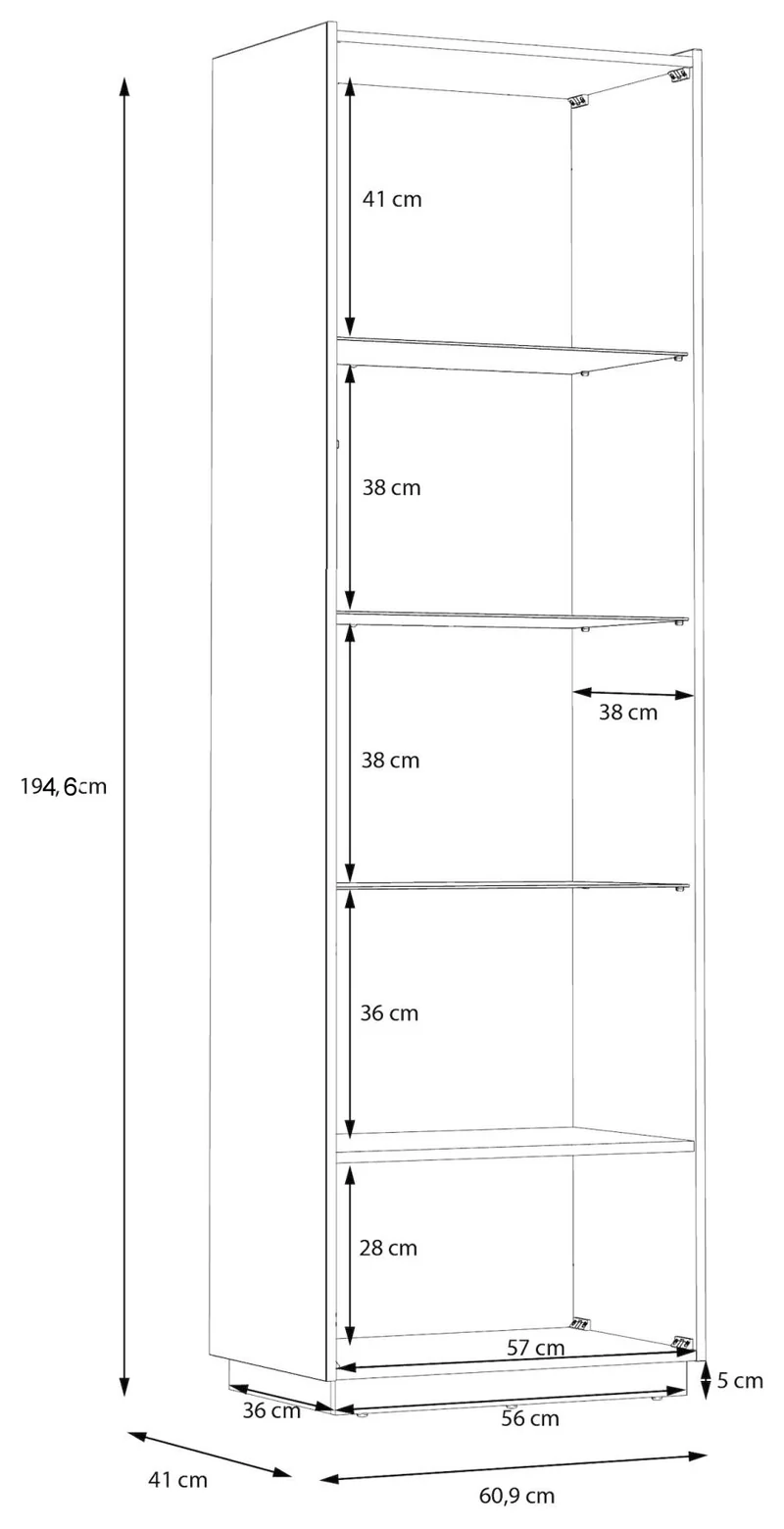Wohnzimmerschrank LEWISVILLE Schrankset, 3-tlg. Secret Grey