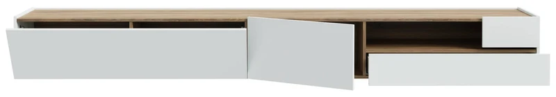 Wohnzimmerschrank LEWISVILLE 4-tlg. mit hängendem Lowboard