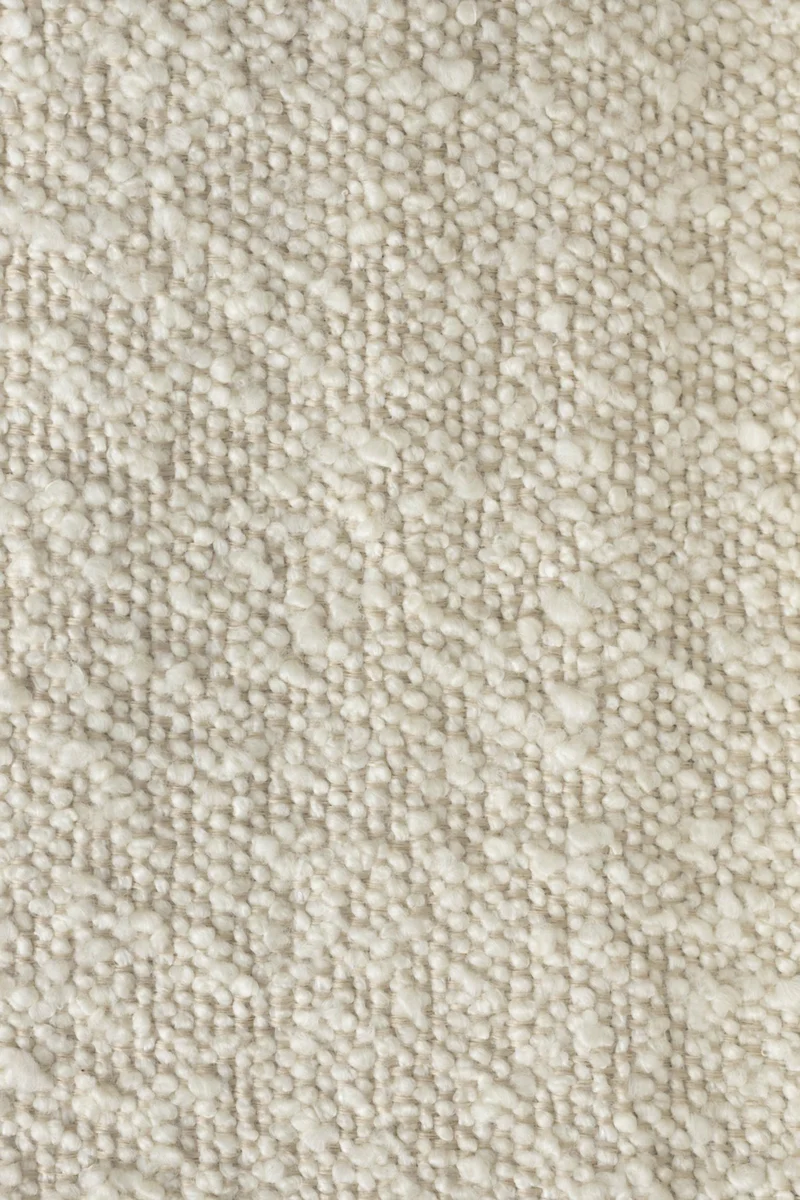 Stuhl Esszimmerstuhl JAKE WORN OFF WHITE Bouclé