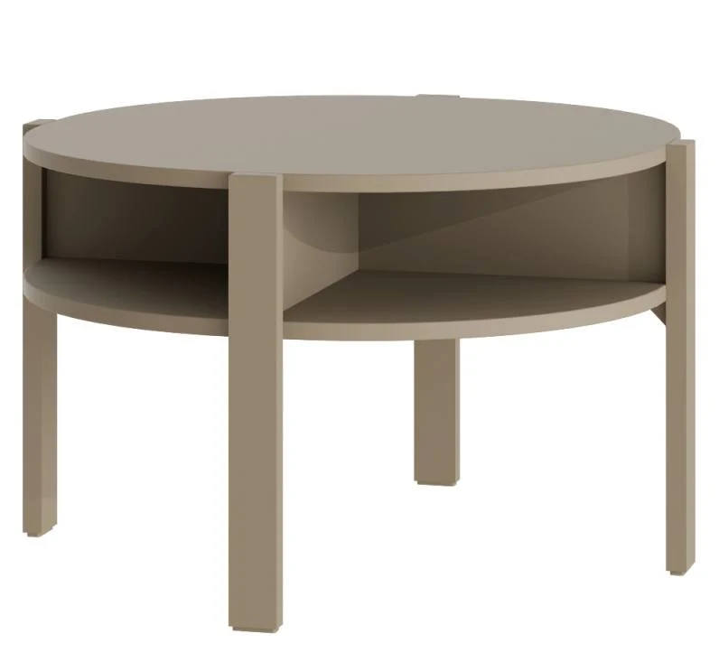 Couchtisch TOBAGO rund Ø 75 cm Taupe, von Forte