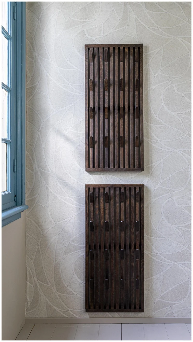 Spinder PARCO Large Garderobe Paneel mit 16 Haken Eiche, Skandic Style
