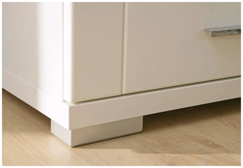 Highboard SNOW Schrank mit 2 Türen, 8 Fächer