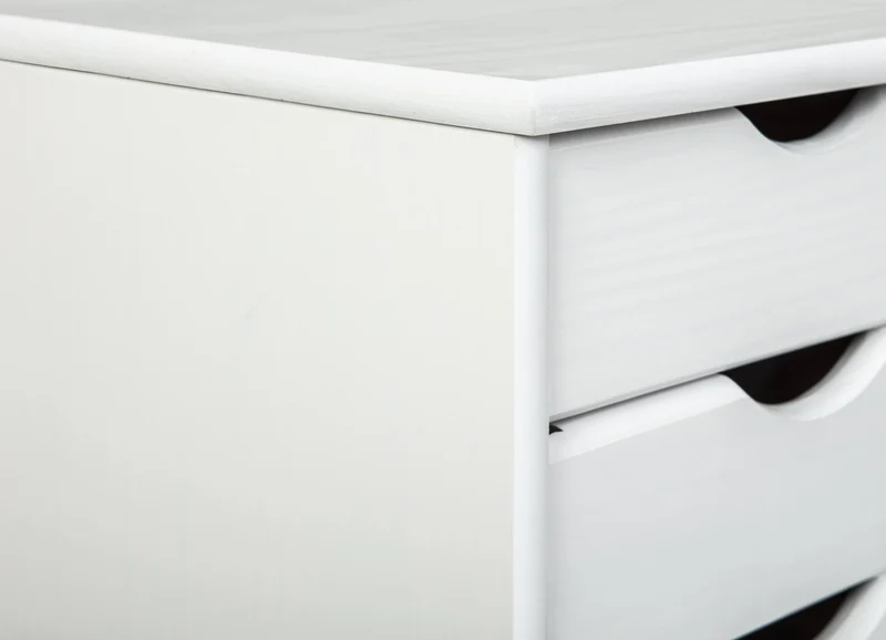 Komplettset Kinderschreibtisch PIJII Grün Weiß + Rollcontainer Simon