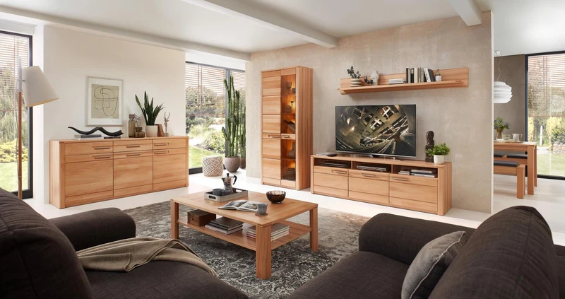 Wandboard NATURE ONE 180 cm - Kernbuche