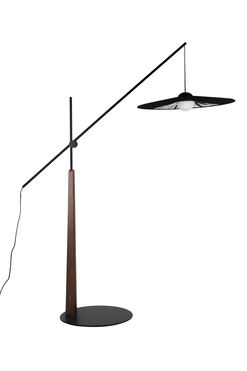 Design Stehlampe Belle Schwarz | Dimmbar & verstellbar von Zuiver