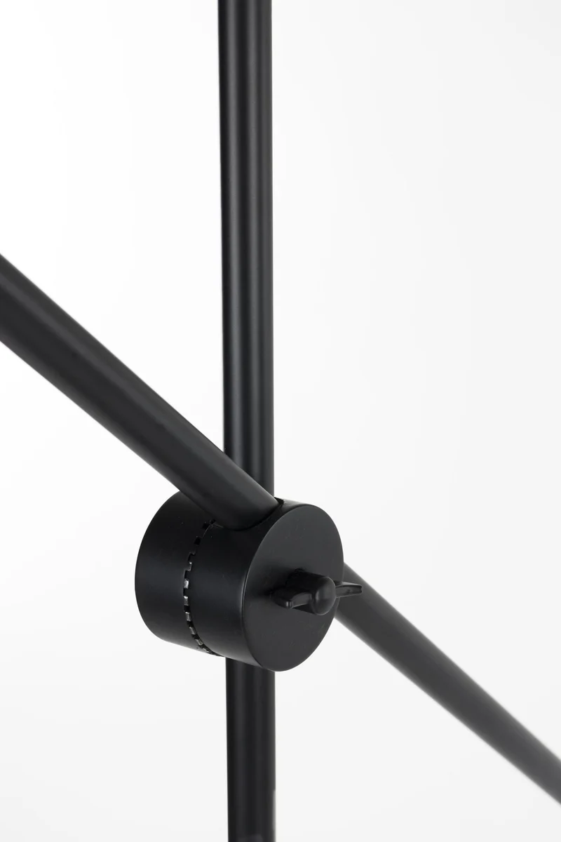 Design Stehlampe Belle Schwarz | Dimmbar & verstellbar von Zuiver