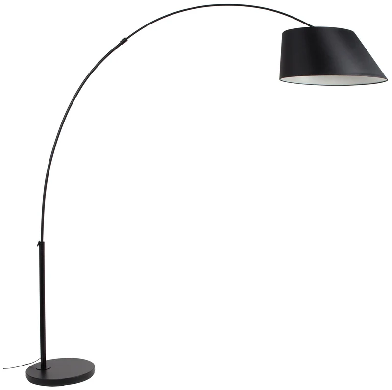 Bogenlampe Arc Schwarz | Elegante Design-Stehleuchte von Zuiver