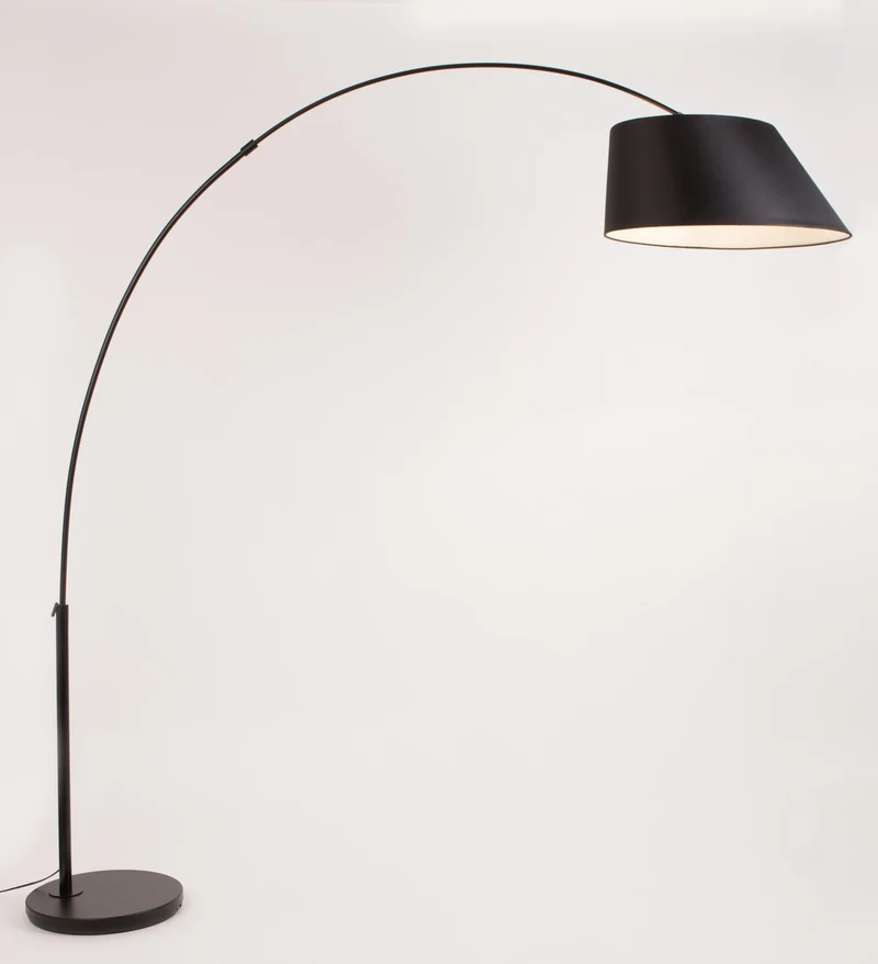 Bogenlampe Arc Schwarz | Elegante Design-Stehleuchte von Zuiver