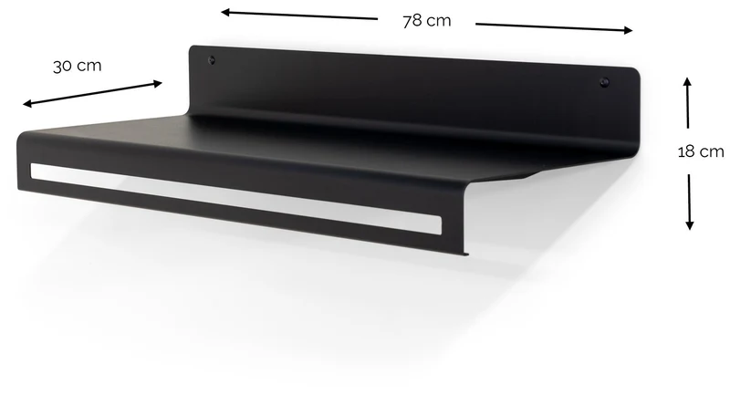 Spinder SWAY 80 Garderobenständer, Stahl, Modernes Design, Schwarz