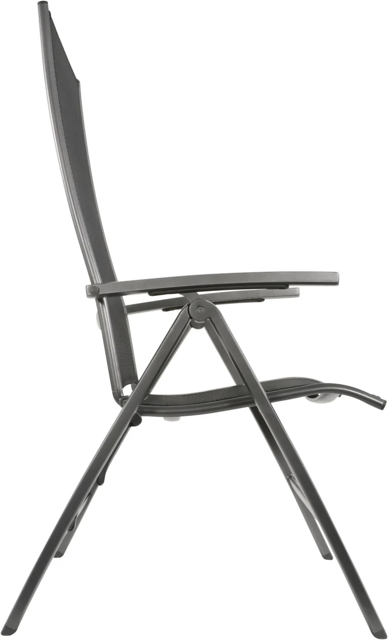 Gartensessel Klappsessel Hochlehner RENO Gestell Aluminium anthrazit