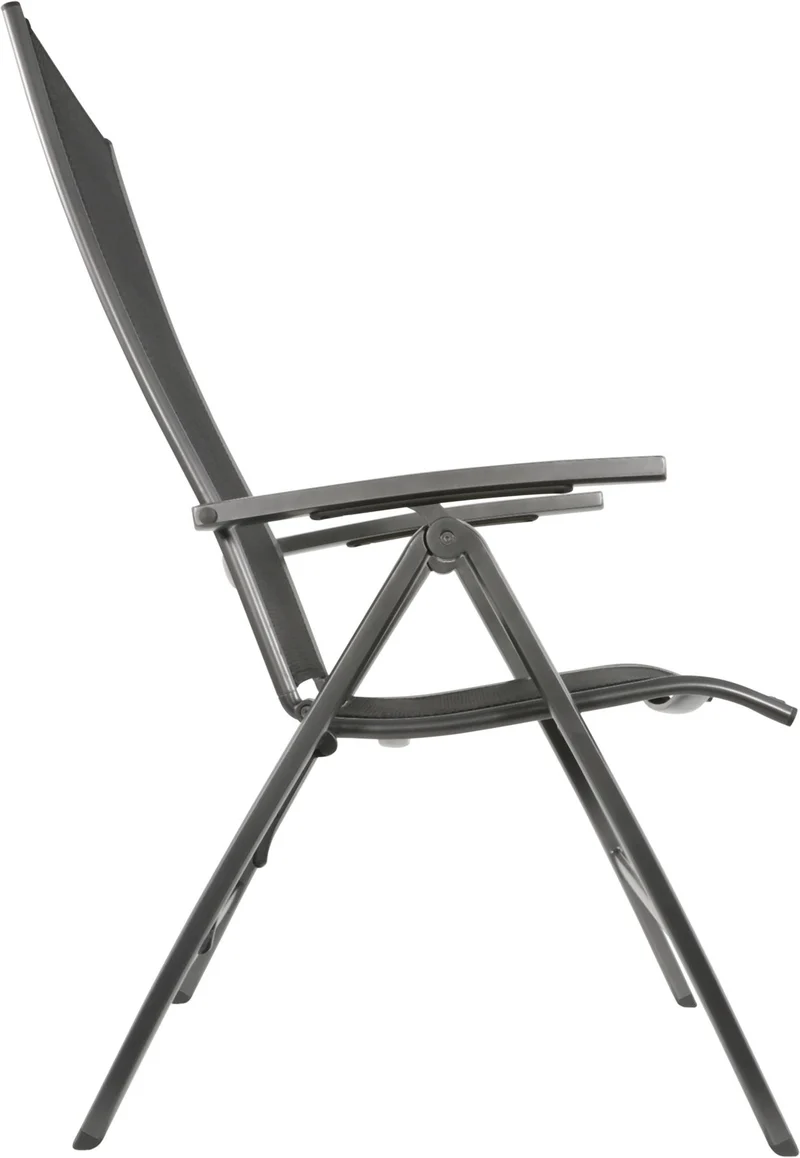 Gartensessel Klappsessel Hochlehner RENO Gestell Aluminium anthrazit