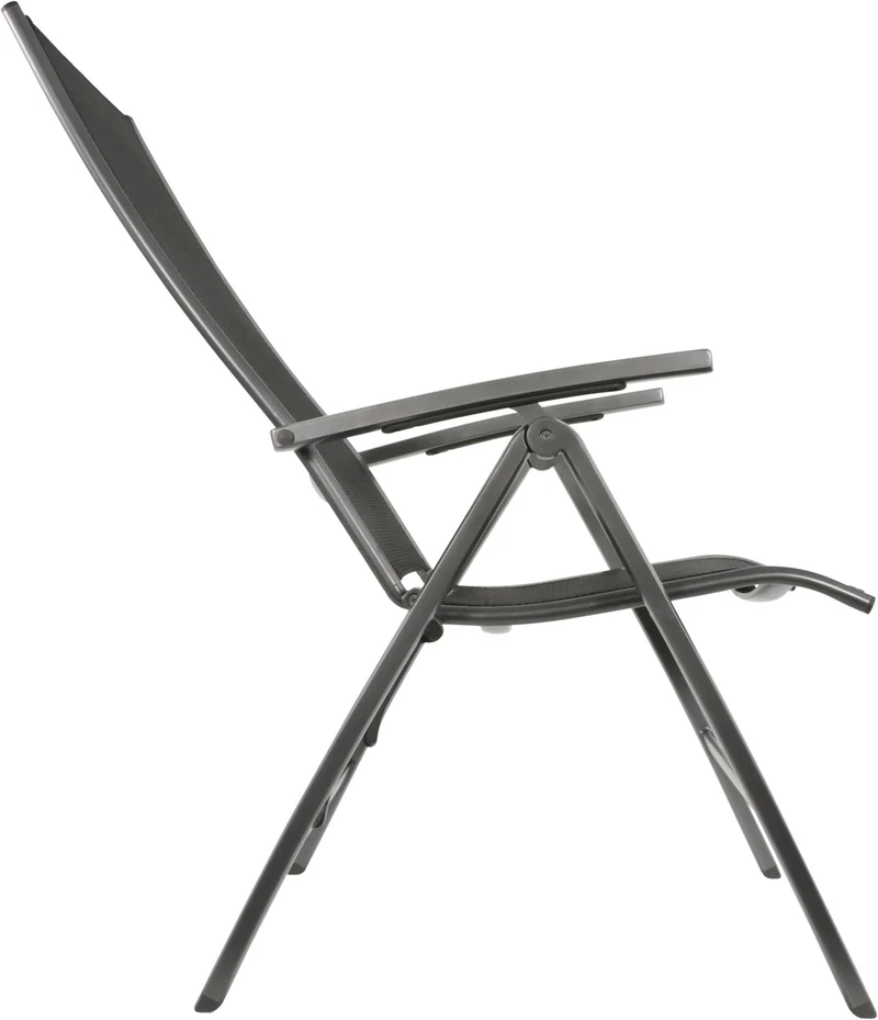 Gartensessel Klappsessel Hochlehner RENO Gestell Aluminium anthrazit