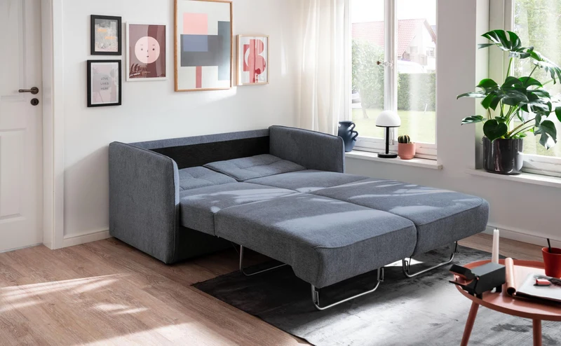 Schlafsofa Funktionssofa MILANO Stoff Corto mit zwei Liegeflächen