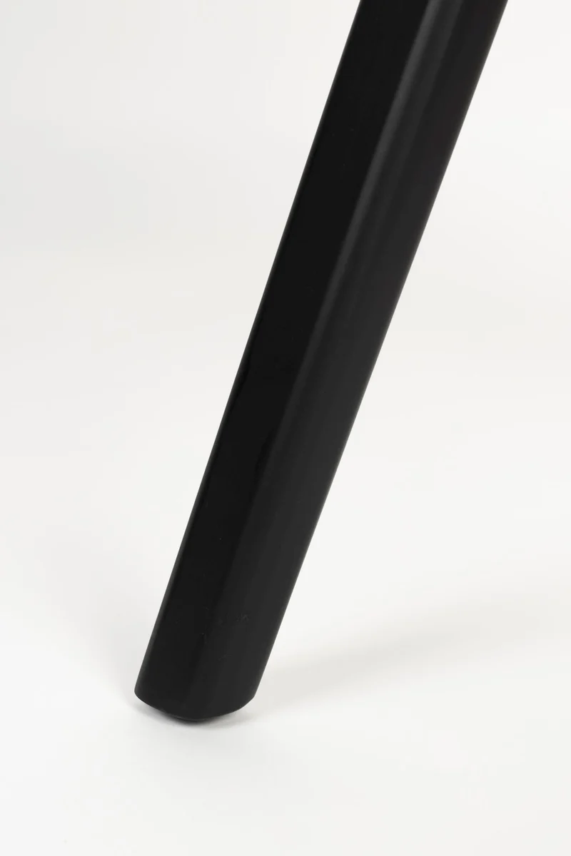 Stuhl Esszimmerstuhl FLEXBACK Bouclé Schwarz von Zuiver