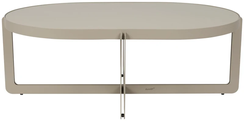 Couchtisch CENTRE OVAL von Zuiver 102 x 68 cm - 2 Farben lieferbar