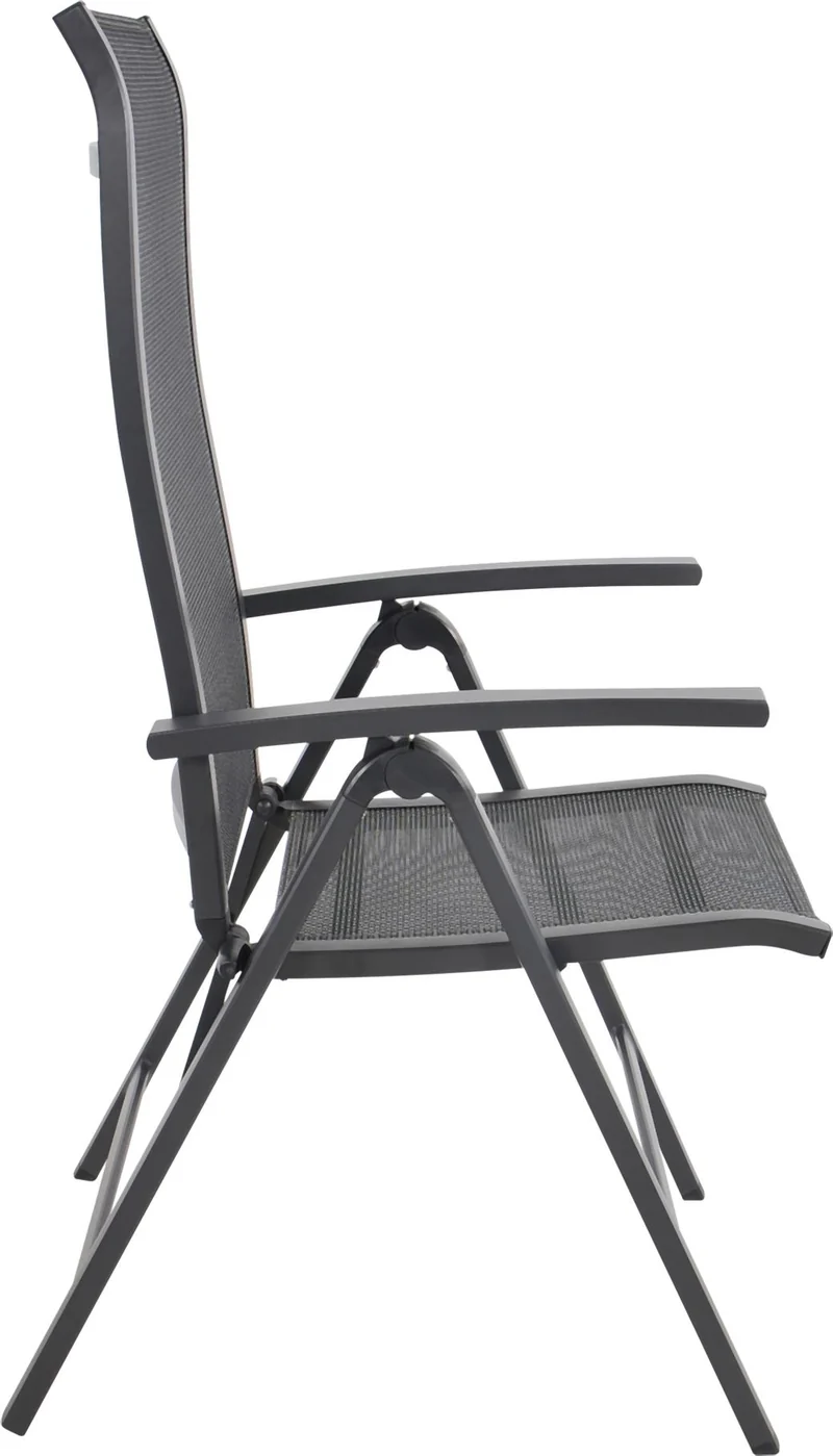 Gartensessel Klappsessel HERA NEGRO Gestell Aluminium matt anthrazit