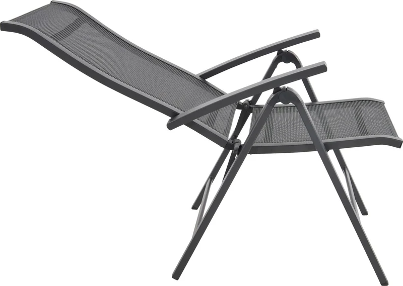 Gartensessel Klappsessel HERA NEGRO Gestell Aluminium matt anthrazit