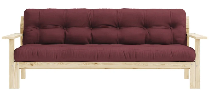 Schlafsofa UNWIND Sofa mit ausziehbarem Sitz Kiefer massiv lackiert