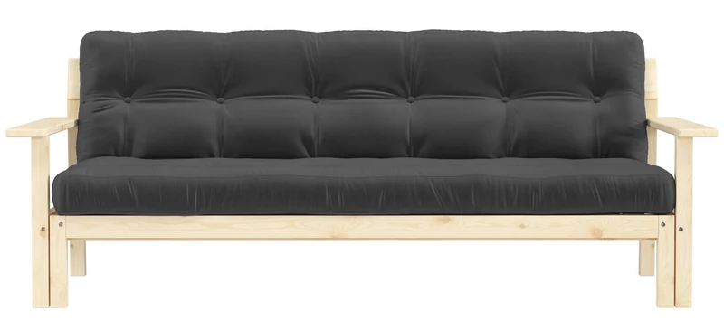 Schlafsofa UNWIND Sofa mit ausziehbarem Sitz Kiefer massiv lackiert