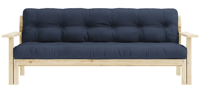 Schlafsofa UNWIND Sofa mit ausziehbarem Sitz Kiefer massiv lackiert