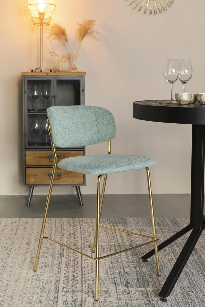 Hocker Tresenhocker JOLIEN GOLD in drei verschiedenen Farben