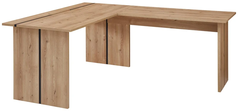 Eckschreibtisch SONOS Old Artisan Eiche 197 x 160 cm von Innostyle