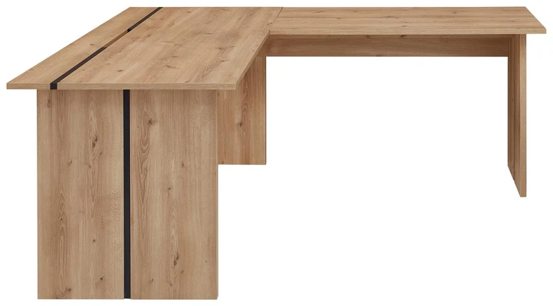 Schreibtisch Anbauwinkel SONOS Old Artisan Eiche 120 x 60 cm