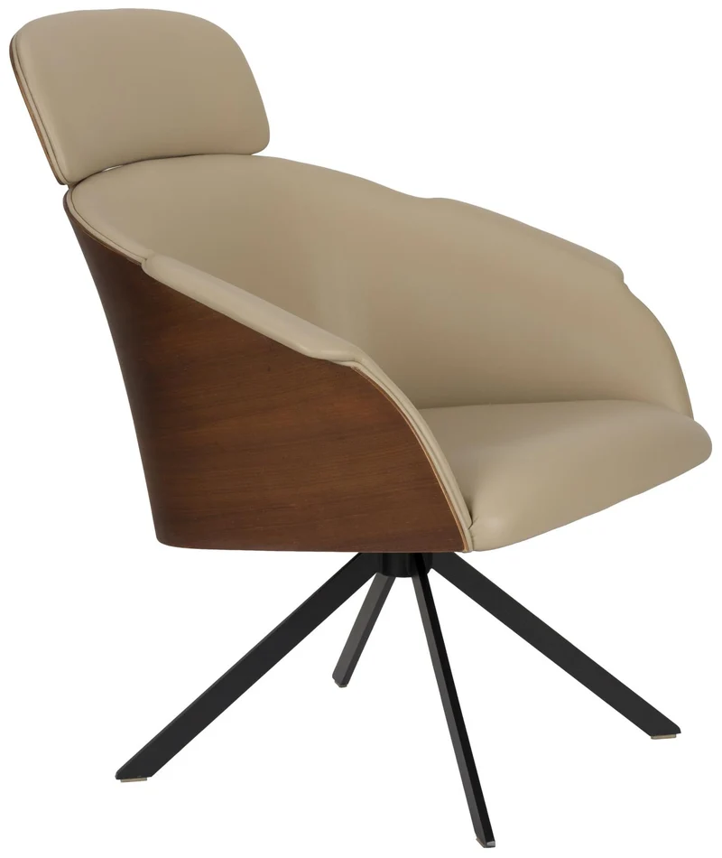 Lounge Sessel Frie | Design-Klassiker von Zuiver in Beige